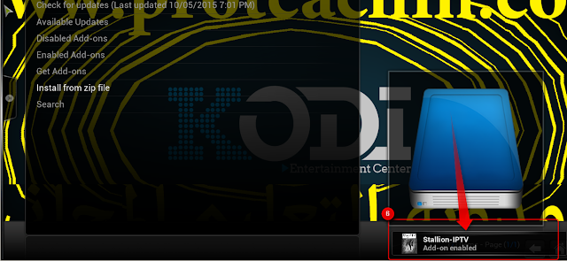  إضافة Stallion IPTV لمشاهدة قنوات متنوعة على برنامج KODI 