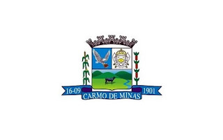 Bandeira de Carmo de Minas MG