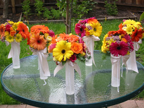 wedding flower table centerpieces