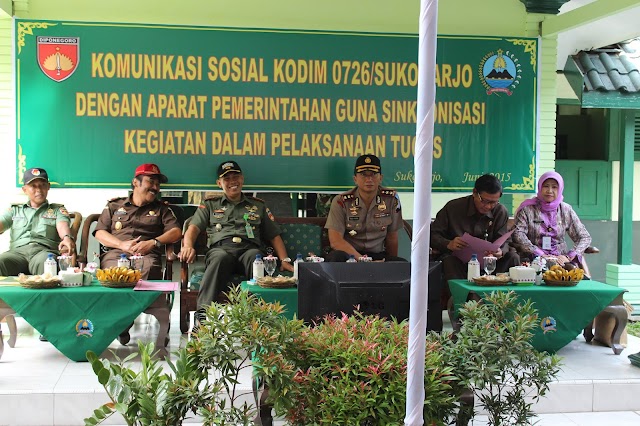 KOMUNIKASI SOSIAL KODIM 0726/SUKOHARJO