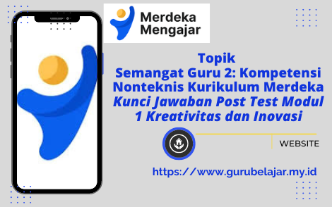 Kunci Jawaban Post Test Modul 1 Kreativitas dan Inovasi