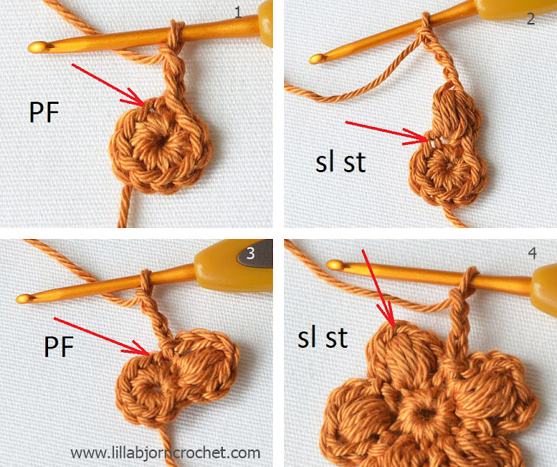 Christmas Gift Tag and Garland - crochet tutorial by Lilla Bjorn Crochet