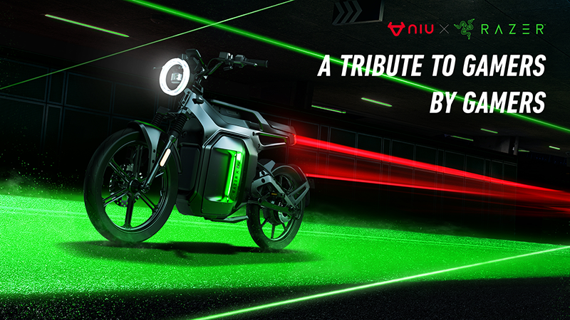 NIU × Razer SQi gamer e-scooter is now official in China!