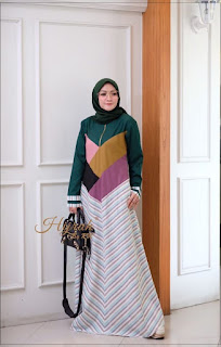Afifah Dress - Gamis Terbaru Surabaya