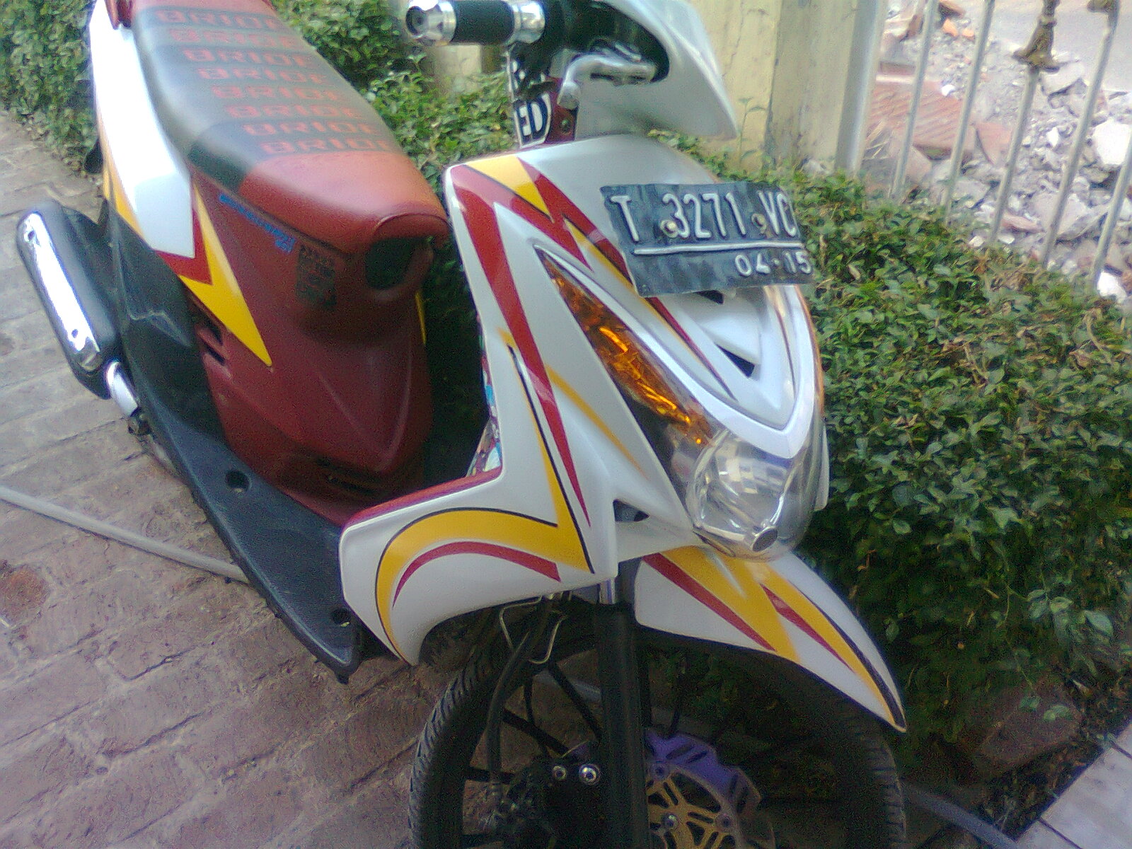 MODIF EX: Mio Soul Velg 17.