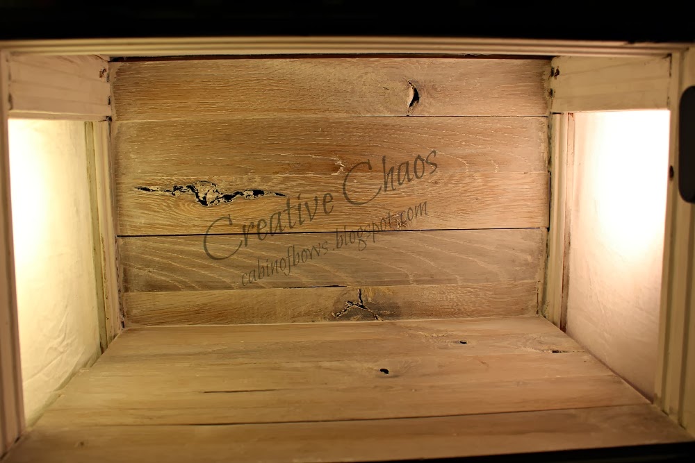 Creative Chaos: DIY Wooden Light Box
