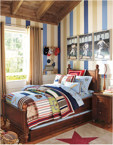 Young Boys Sports Bedroom Themes | Design Inspiration of Interior,room ...