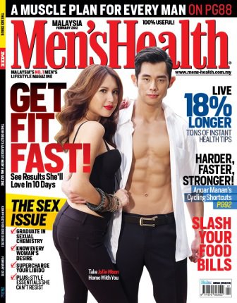 Aksi Panas Julie  Woon  Dalam Majalah Men s Health 2 Gambar 