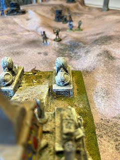 The dash towards the Temple