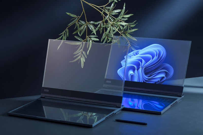 MWC 2024: Lenovo unveils ThinkBook concept with Transparent screen technology!