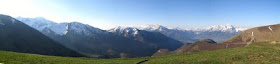 La Salette: vista panorâmica desde o local da aparição