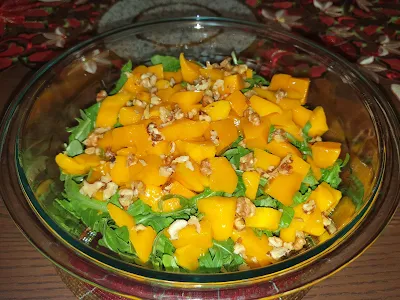 Mango & Arugula Salad