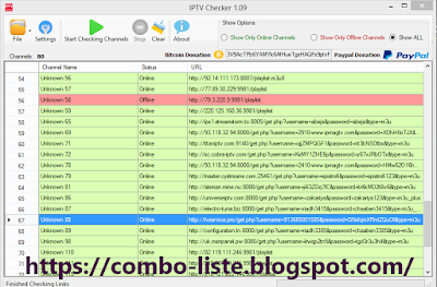 IPTV Links Checker 4.1 latest Version 2019