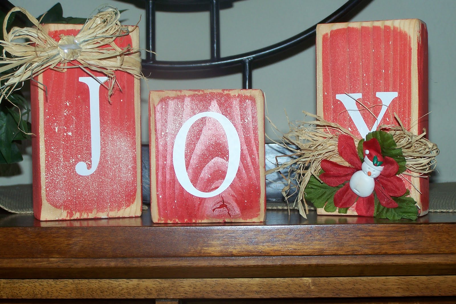 Too Cute ~n~ Crafty: New Holiday Wood Crafts for 2010