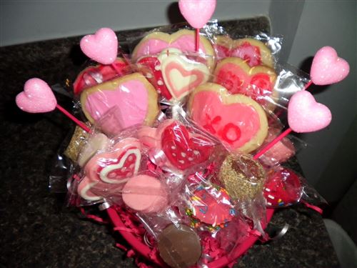 Unique Valentine’s Day Cookies Gifts Baskets