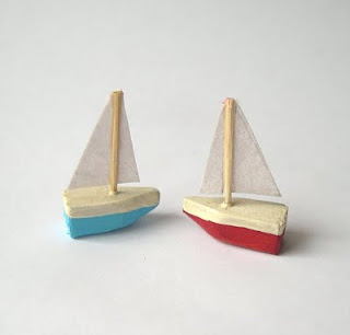 Ships in miniature for dollhouse