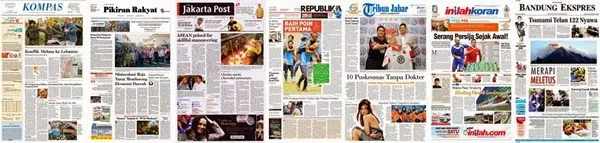 Ragam Bentuk Media Cetak, surat kabar, kompas, pikiran rakyat, tribun, bandung ekspres, inilah koran, republika, jakarta post, reka bentuk surat kabar, jurnal rozak