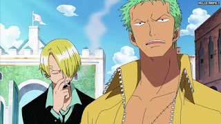 ワンピース アニメ エニエスロビー編 268話 ゾロ サンジ | ONE PIECE Episode 268 Enies Lobby