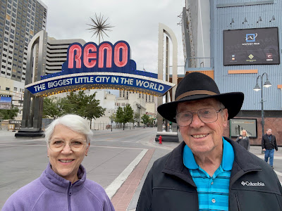 At Reno - color sign