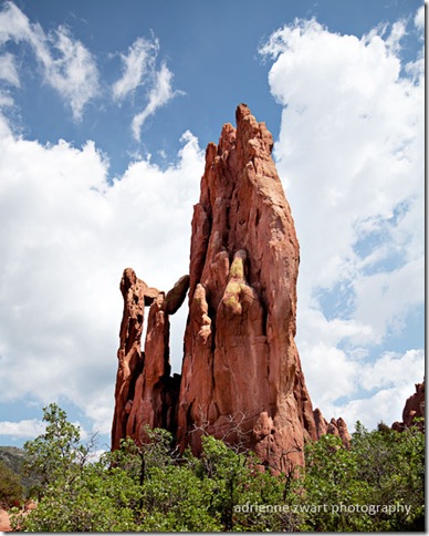 rock tower formation rock tower Garden of the Gods