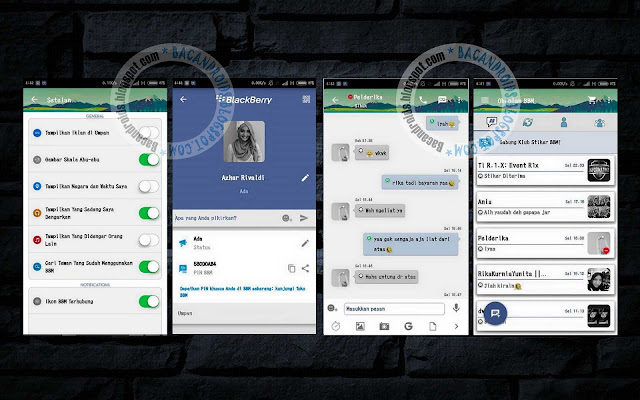 download BBM Mod Versi 2.10.0.30 Terbaru Thema Minimalist 