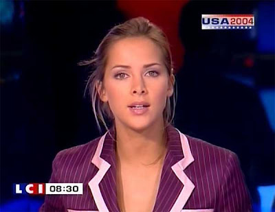 Mélissa Theuriau from LCI news