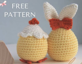 PATRON GRATIS HUEVO DE PASCUA AMIGURUMI 58969