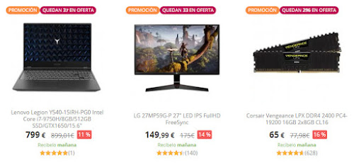 chollos-pccomponentes-10-nuevas-ofertas-gaming-days