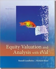 Solution Manual for Equity Valuation and Analysis weVal 3rd Edition Russell Lundholm Richard Sloan 