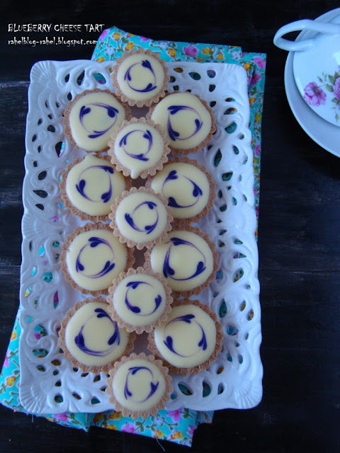 Rahel Blogspot: Blueberry Cheese Tart