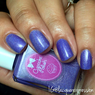swatch of a lilac you mean it nail polish by cupcake polish