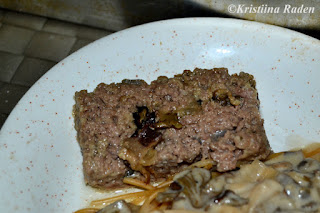 Mushroom meatloaf