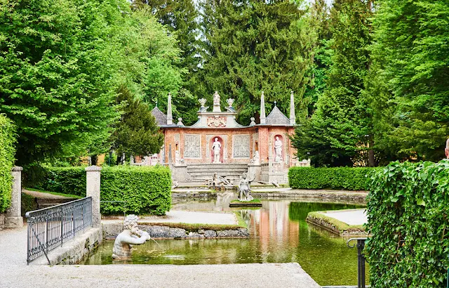 Fuentes del Palacio Hellbrunn en Salzburg