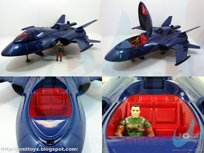 The cockpit was constructed for one XMen figure 