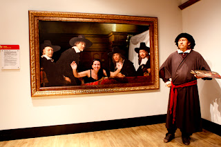 Ein Gemälde von Rembrandt mit mich als Modell ;-)