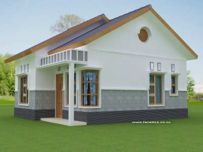 Gambar Desain Rumah Sederhana on Pondasi Rumahku  Contoh Rumah Sederhana
