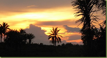 Kananga sunset wide