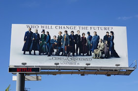 Fantastic Beasts Crimes Grindelwald billboard