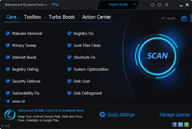 Download Advanced SystemCare with Activation key Downlaod Free