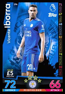 Match Attax 2018 2019 Leicester City Premier League Set