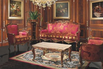 Rooms Furniture on Sitting Room Furniture Louis Xiv Style