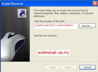 Lock Computer Sepantas Kilat