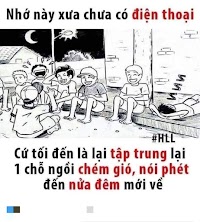 Nhớ ngày xưa chưa có điện thoại
