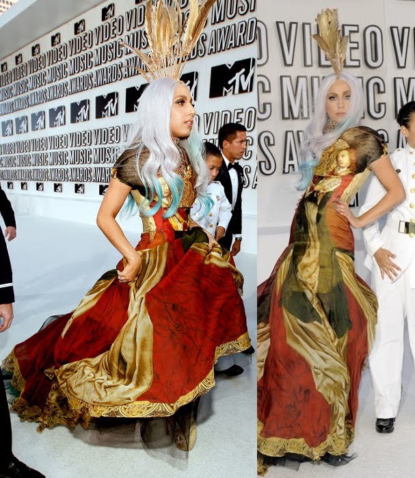 Lady Gaga Hair Dress. but Lady Gaga added enough