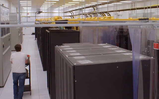 Google's networking room