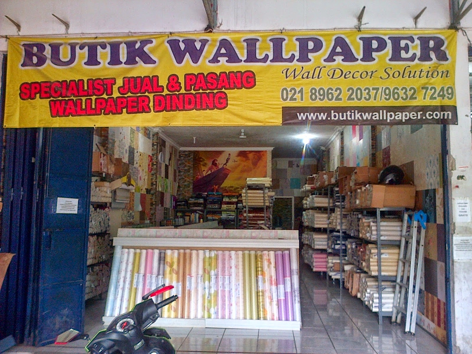Butik Wallpaper  Spesialis Jual  Dan Pasang Wallpaper  