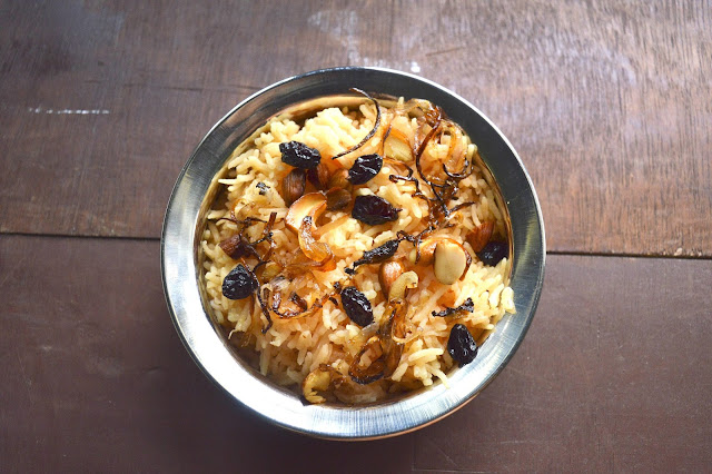 saffron pulao