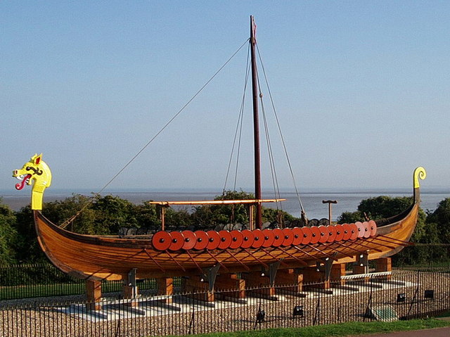 Gambar Kapal Layar Longship Viking lagi dipamerkan