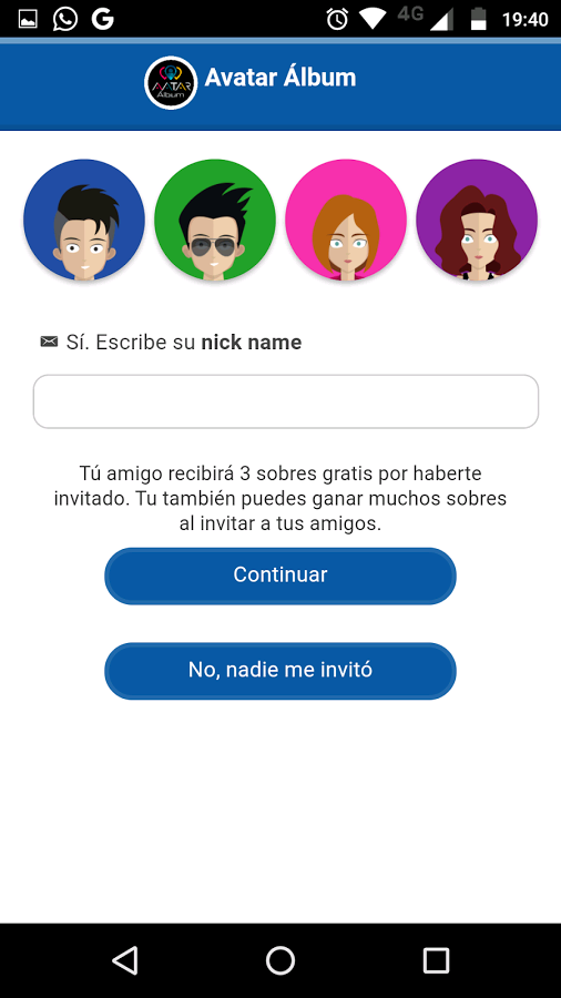 Como Registrarte en Avatar Album