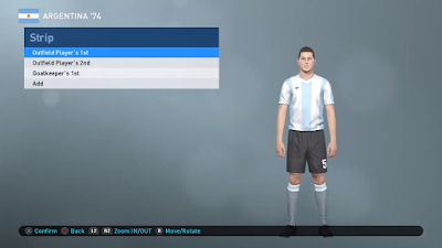 PES 2019 PS4 Classic Option File FIFA World Cup 1974 by Zsolt72